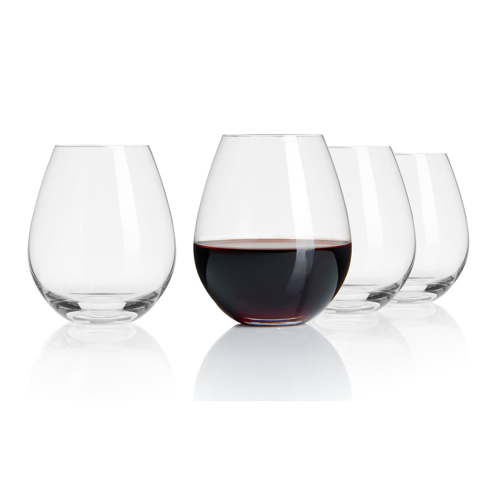 Braga Stemless Wine Glass, Set of 4 godinger
