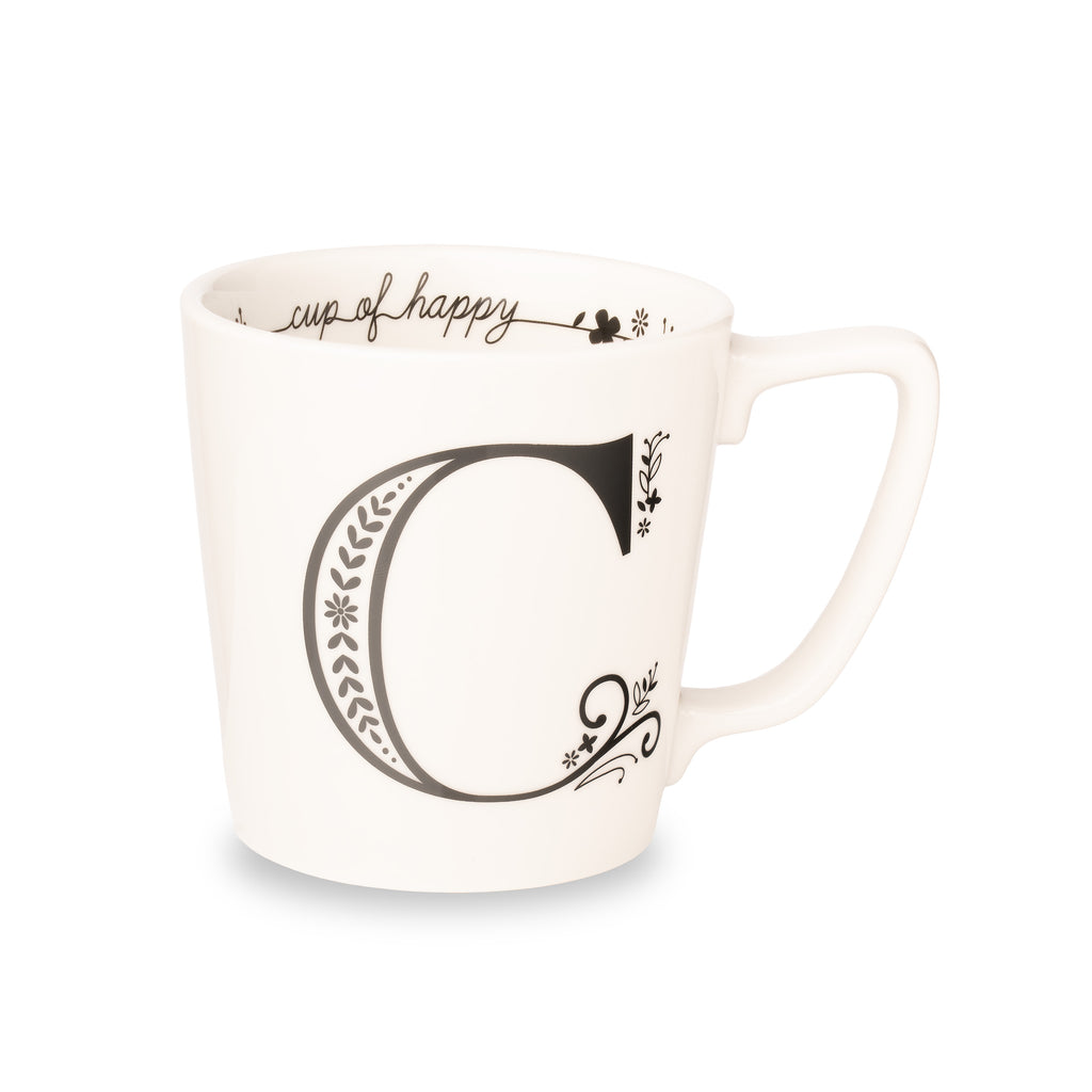 Cup of Happy Letter Mug C godinger