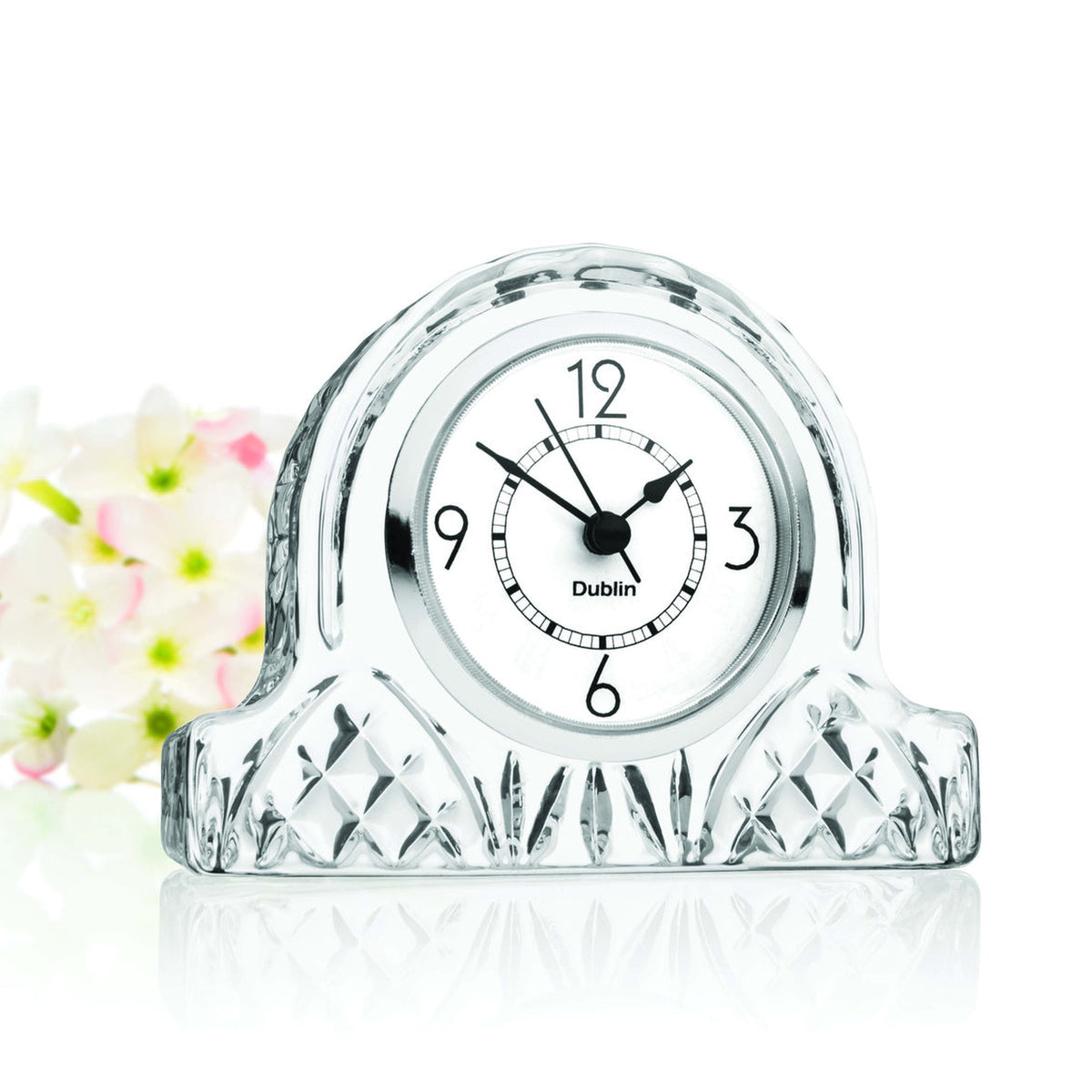 Crystal de Noble クリスタルドゥノーブル 置時計 Crystal Clock, J. G. Durand, Vincennes, Table Clock, Cut Glass, In