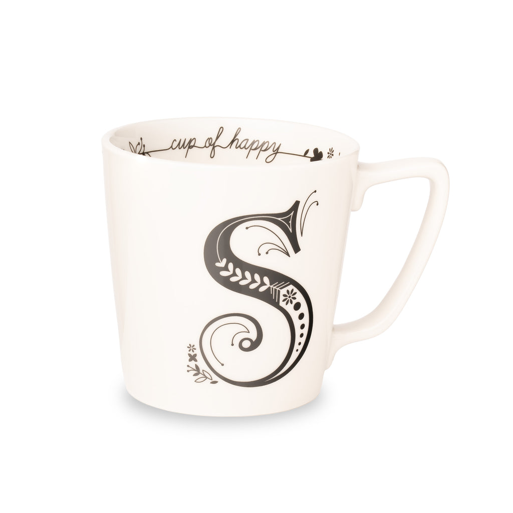 Cup of Happy Letter Mug S godinger