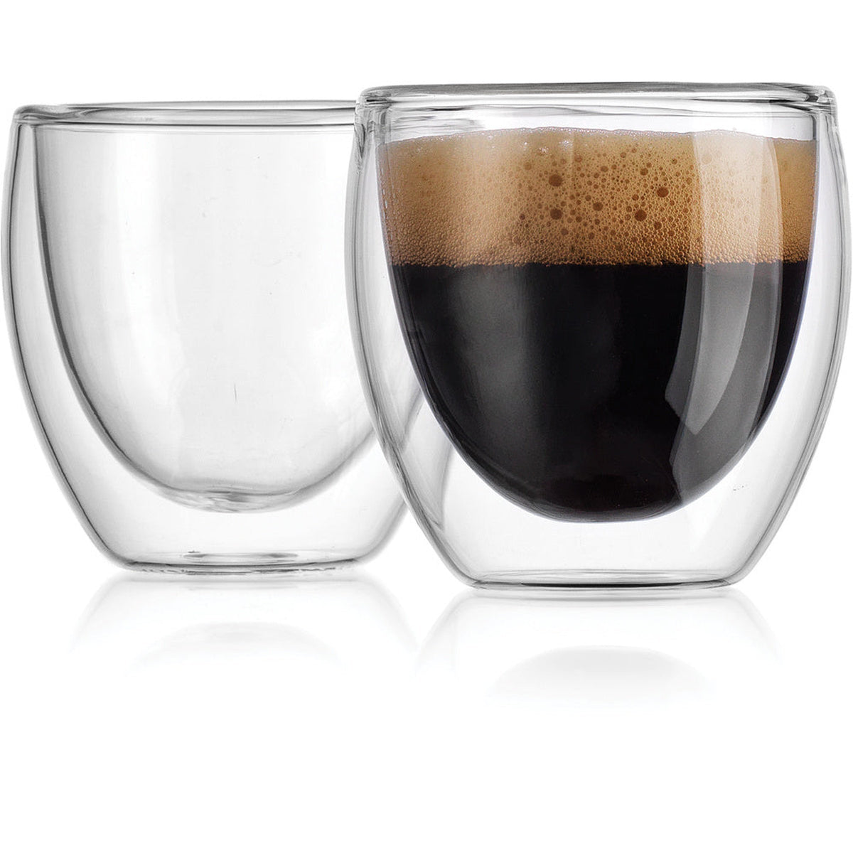 Coffee Double Wall Espresso Tumbler Small, Set of 2 – Godinger