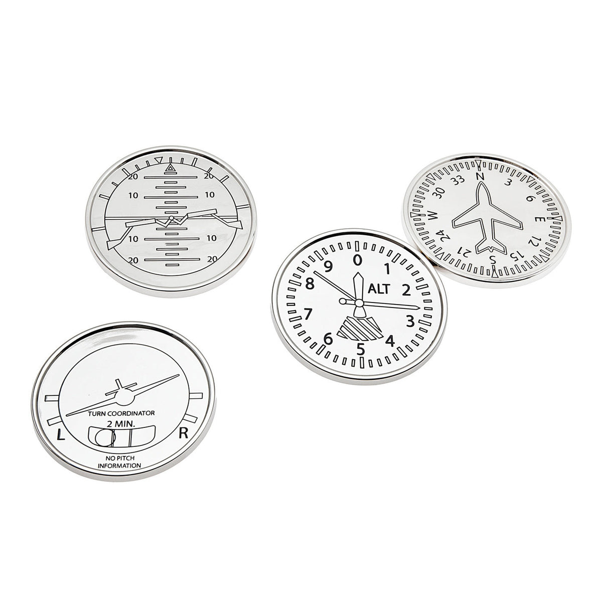 Airplane-Coaster-Set-Godinger-