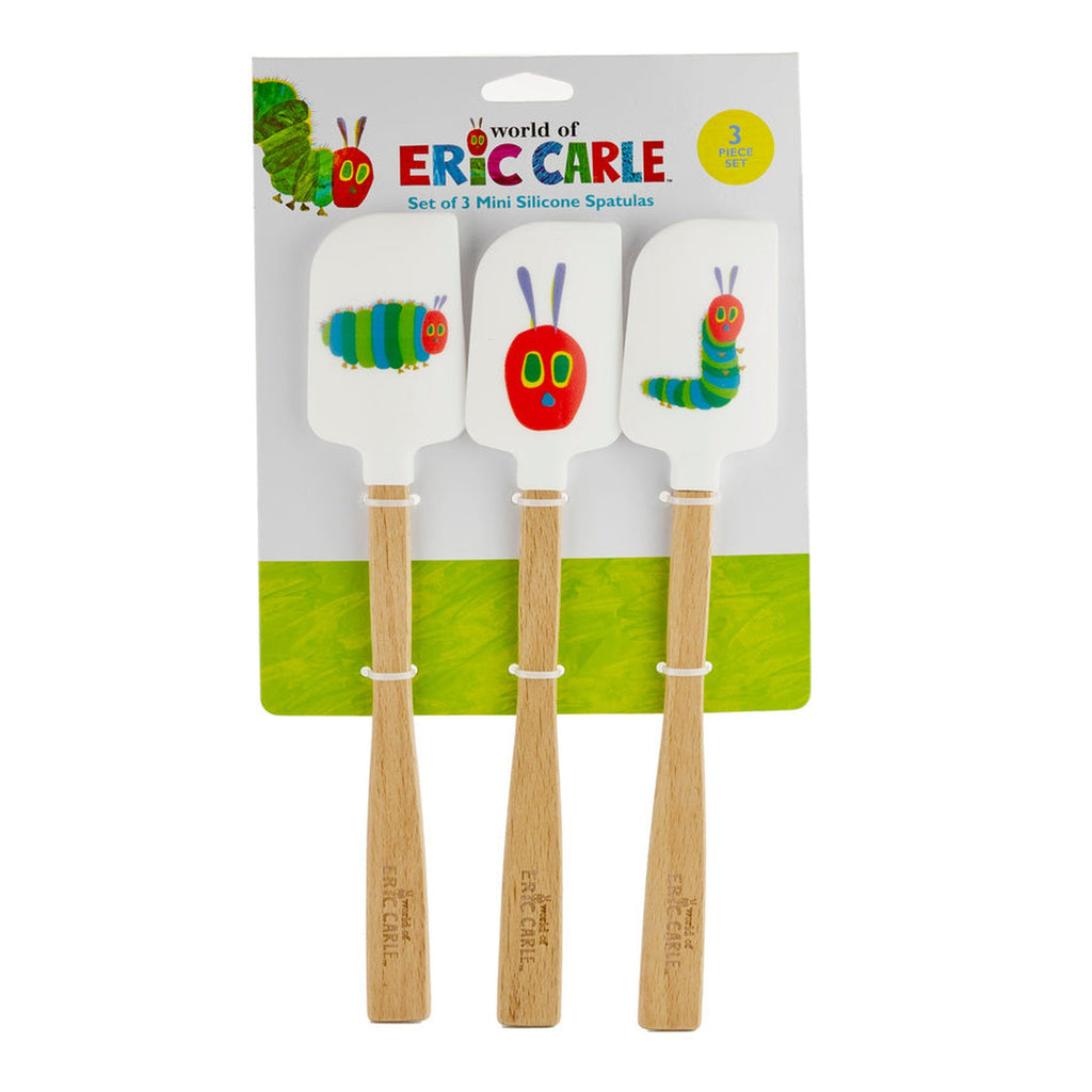 The World Of Eric Carle, The Very Hungry Caterpillar Printed Spatulas, Set of 3 godinger