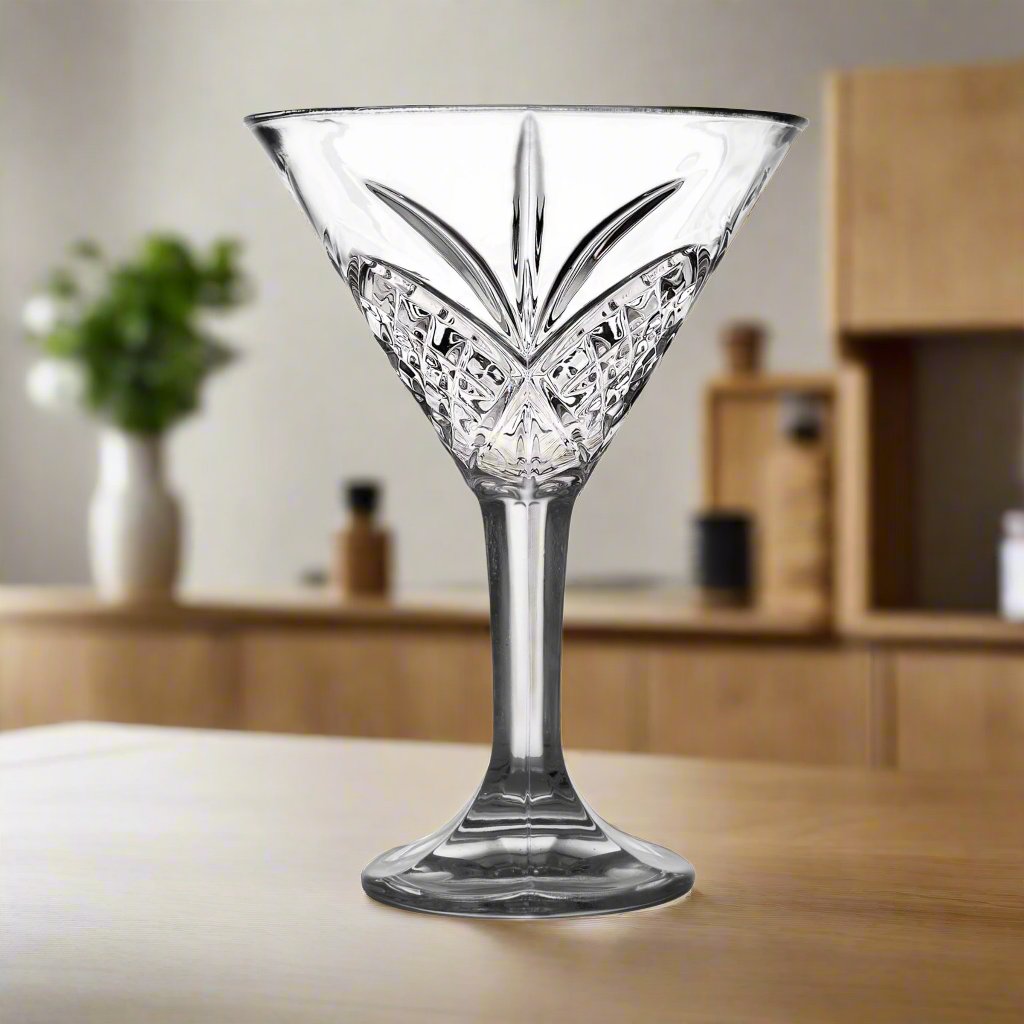 Dublin Crystal 4 Piece Martini Set Godinger All Glassware, All Glassware & Barware, Clear, Crystal, Cut Crystal, Dublin, Dublin Crystal, Dublin Glassware, Glassware, Glassware & Barware, Martini, Martini & Coupes