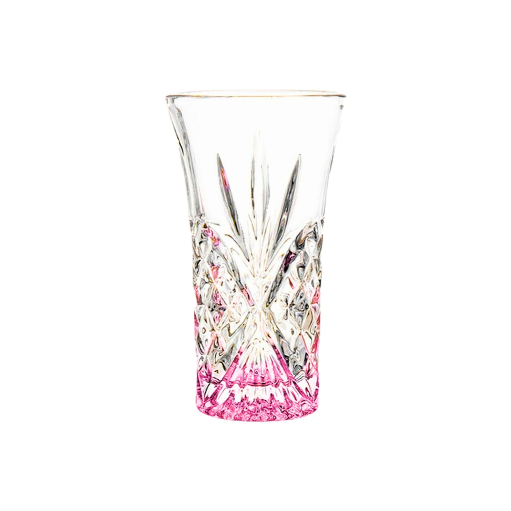 Dublin Crystal Pink Shooters, Set of 6 Godinger All Glassware, All Glassware & Barware, Cut Crystal, Dublin, Dublin Crystal, Dublin Glassware, Pink, Shot Glasses