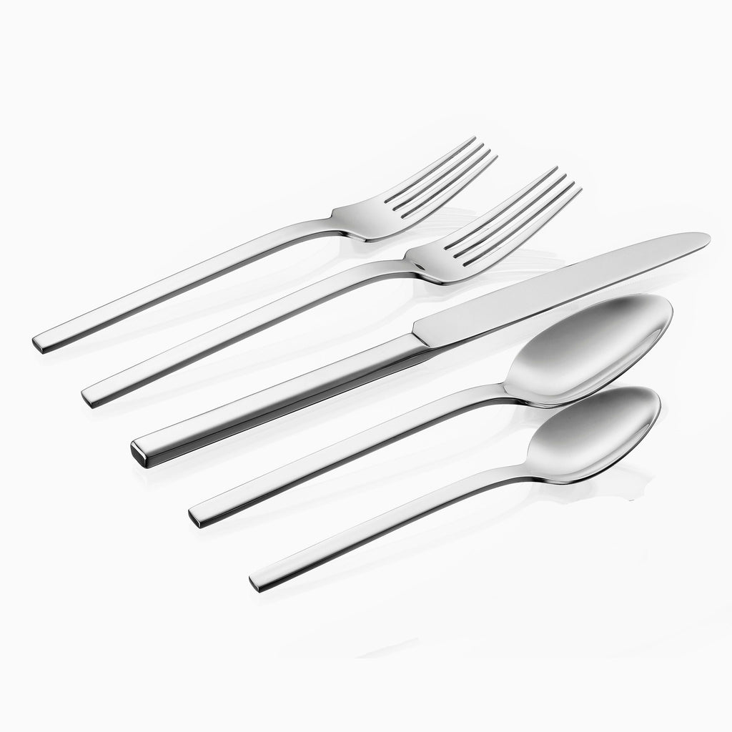 Opus Mirrored 18/10 Stainless Steel 20 Piece Flatware Set, Service For 4 Godinger 18/10 Stainless Steel, 18/10 Stainless Steel Flatware, 20 Piece Set, All Flatware & Serveware, Flateware Sets, Flatware Sets, Opus, Service For 4, Tableware