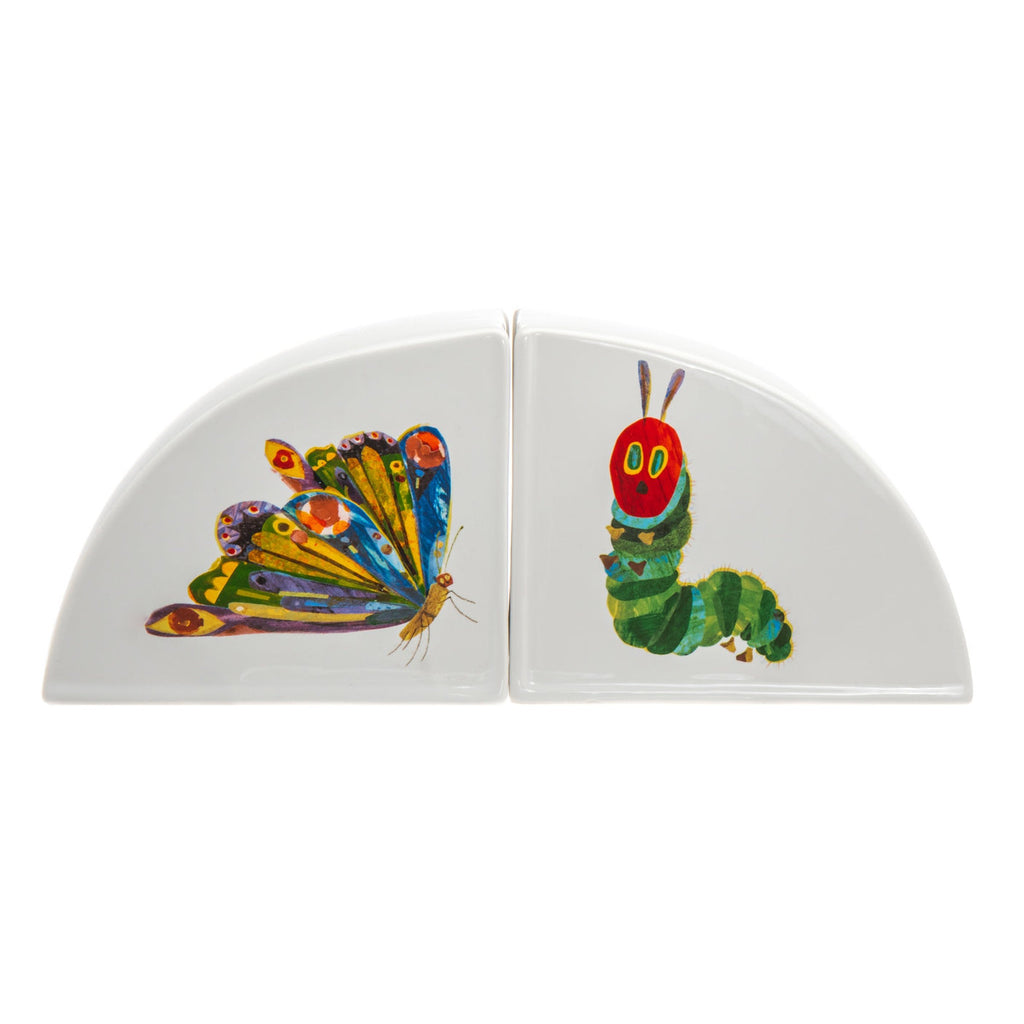 The World of Eric Carle, The Very Hungry Caterpillar Ceramic Bookends godinger