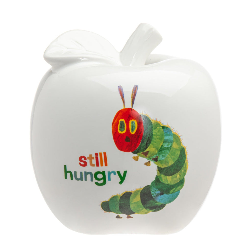 The World of Eric Carle, The Very Hungry Caterpillar Ceramic Apple Bank godinger