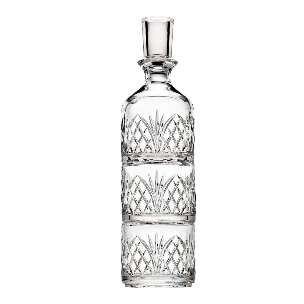 Dublin Crystal Stacking Decanter Godinger All Glassware, All Glassware & Barware, Decanter, Decanter & Decanter Sets, Dublin, Dublin Glassware