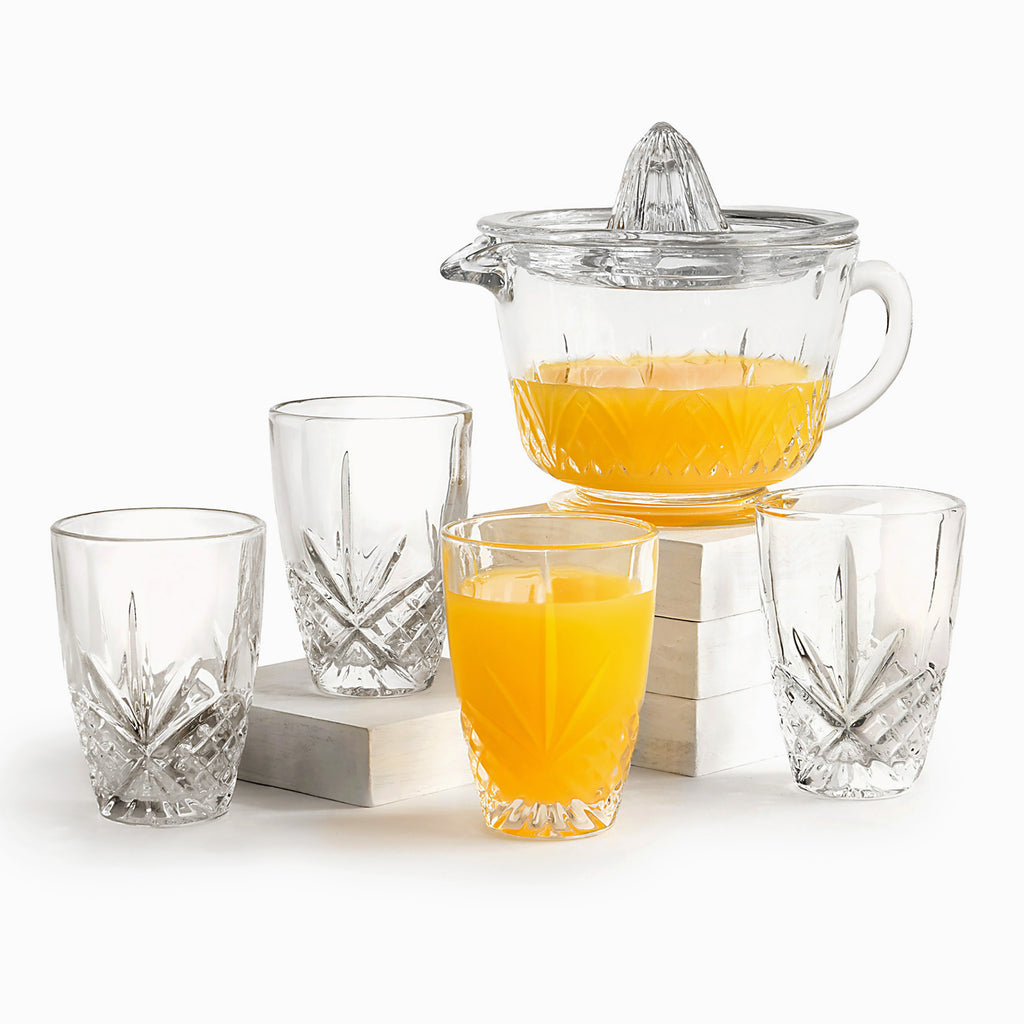 Dublin Crystal Juicer Godinger All Kitchen, Clear, Crystal, Cut Crystal, Dublin, Dublin Crystal, Dublin Juicer, Dublin Kitchen, Juicer, Kitchen, Kitchen Tools Godinger