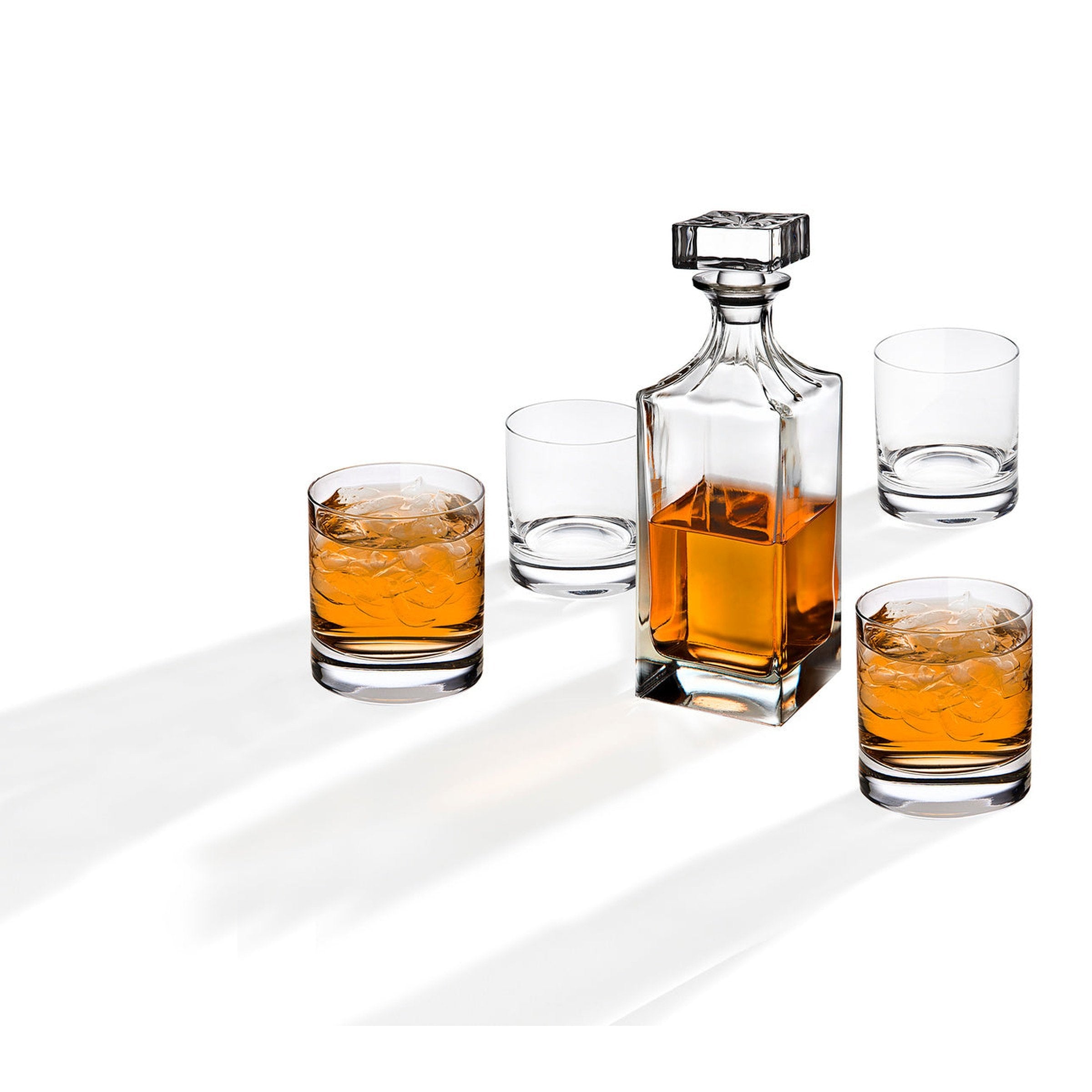 Social 5 Piece Decanter Whiskey Set – Godinger
