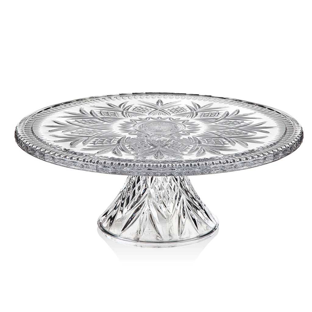 Dublin Crystal Cake Stand Godinger All Kitchen, Cake, Cake Stands, Clear, Cut Crystal, Dublin, Dublin Crystal, Dublin Kitchen