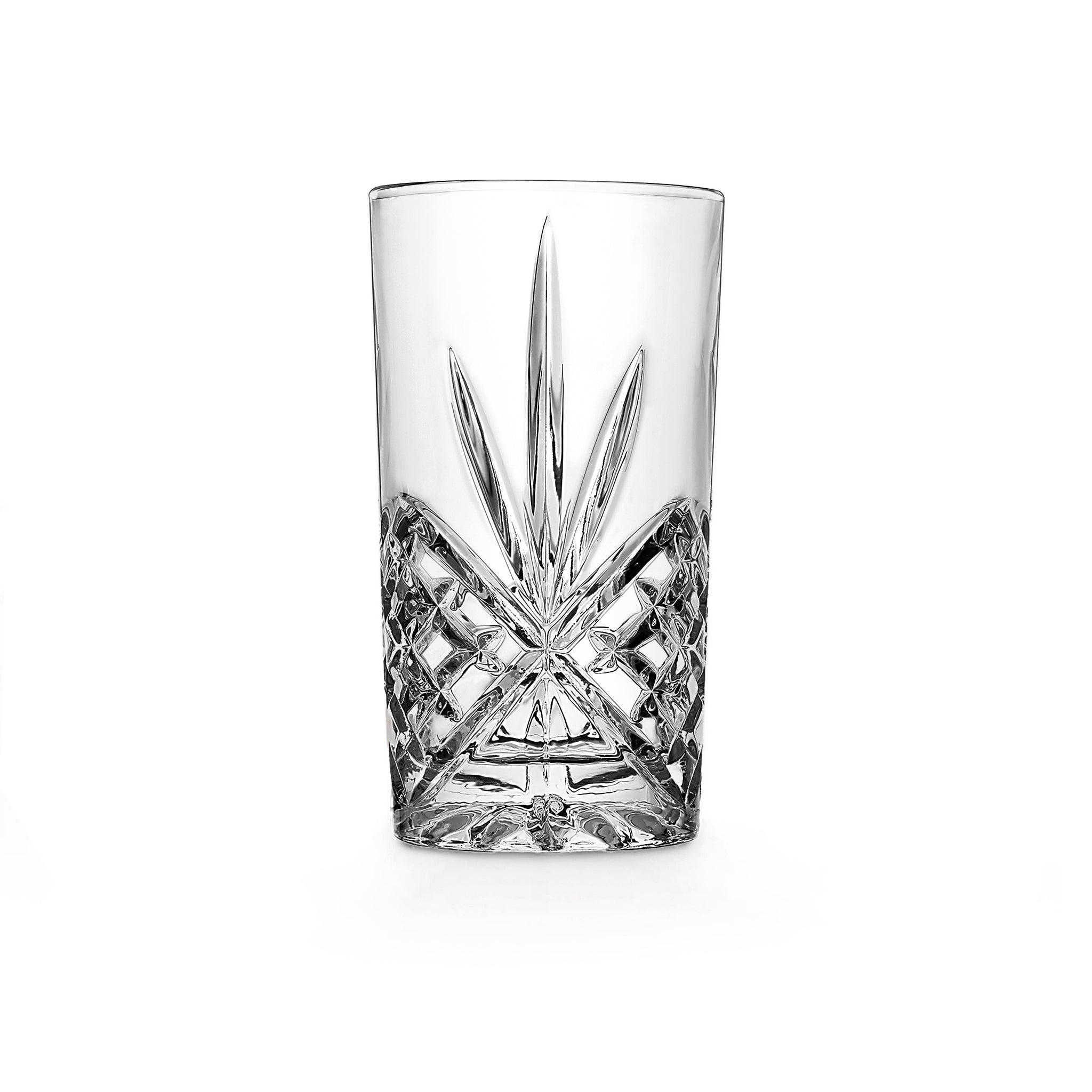 Dublin Crystal 12 Piece Double Old Fashion & Highball Glassware Set –  Godinger