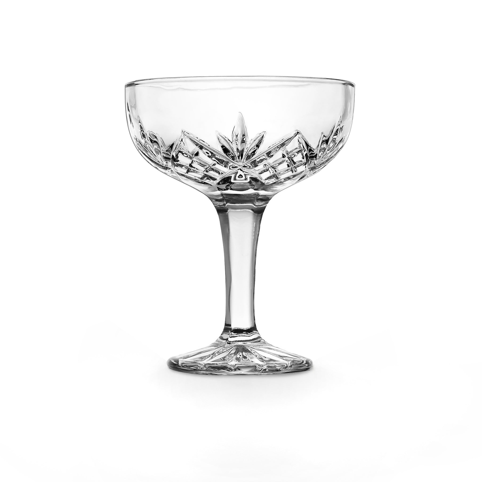 Dublin Crystal Champagne Coupe, Set of 12