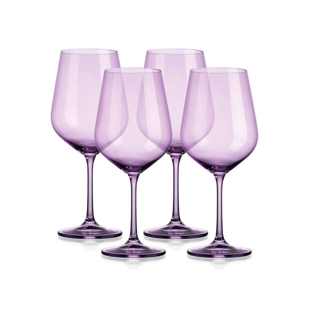 Sheer Lilac Red Wine Glass, Set of 4 godinger