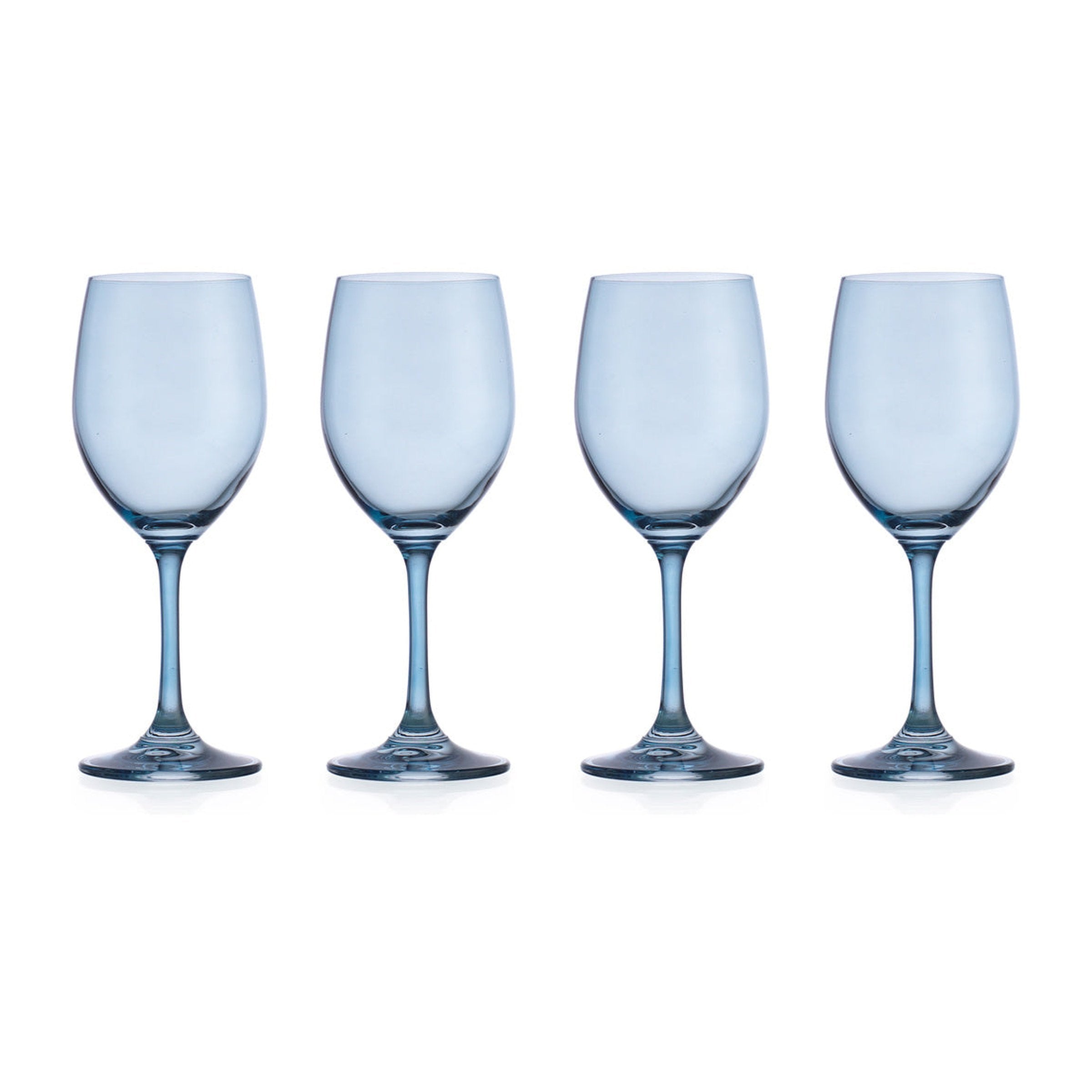 Lit Up Wine Glasses ~ Set of 4