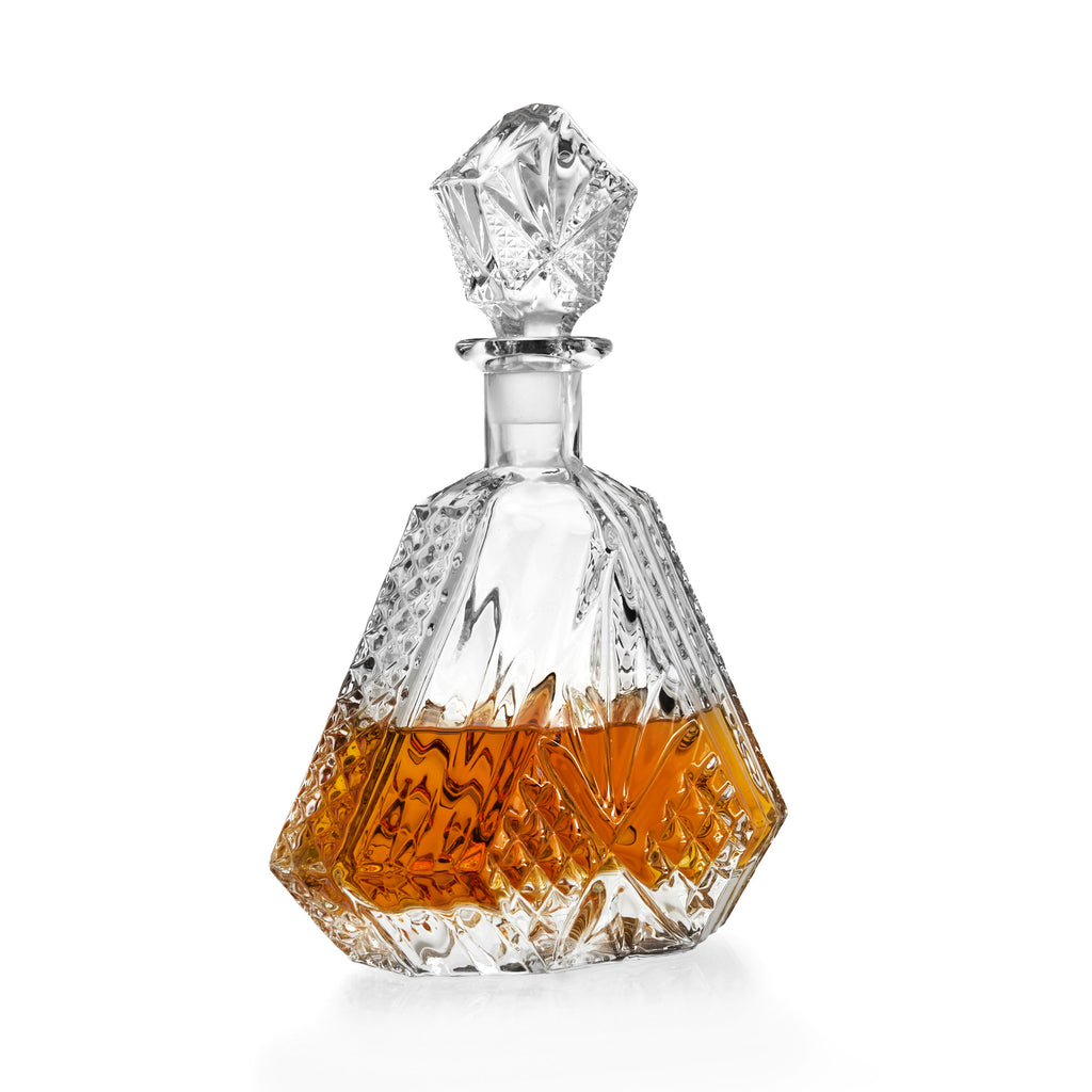 Dublin Crystal Triangle Decanter Godinger All Glassware, All Glassware & Barware, Cut Crystal, Decanter, Decanter & Decanter Sets, Dublin Glassware, Glassware & Bareware
