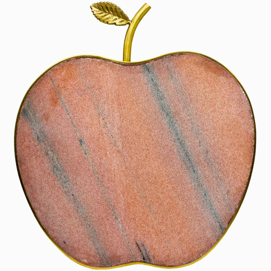 Pink Marble Apple Cheese Board godinger