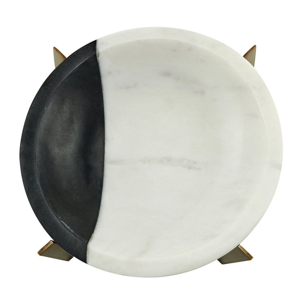 Crum Marble & Brass Decorative Bowl godinger