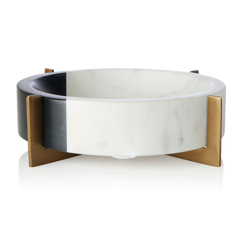 Crum Marble & Brass Decorative Bowl godinger