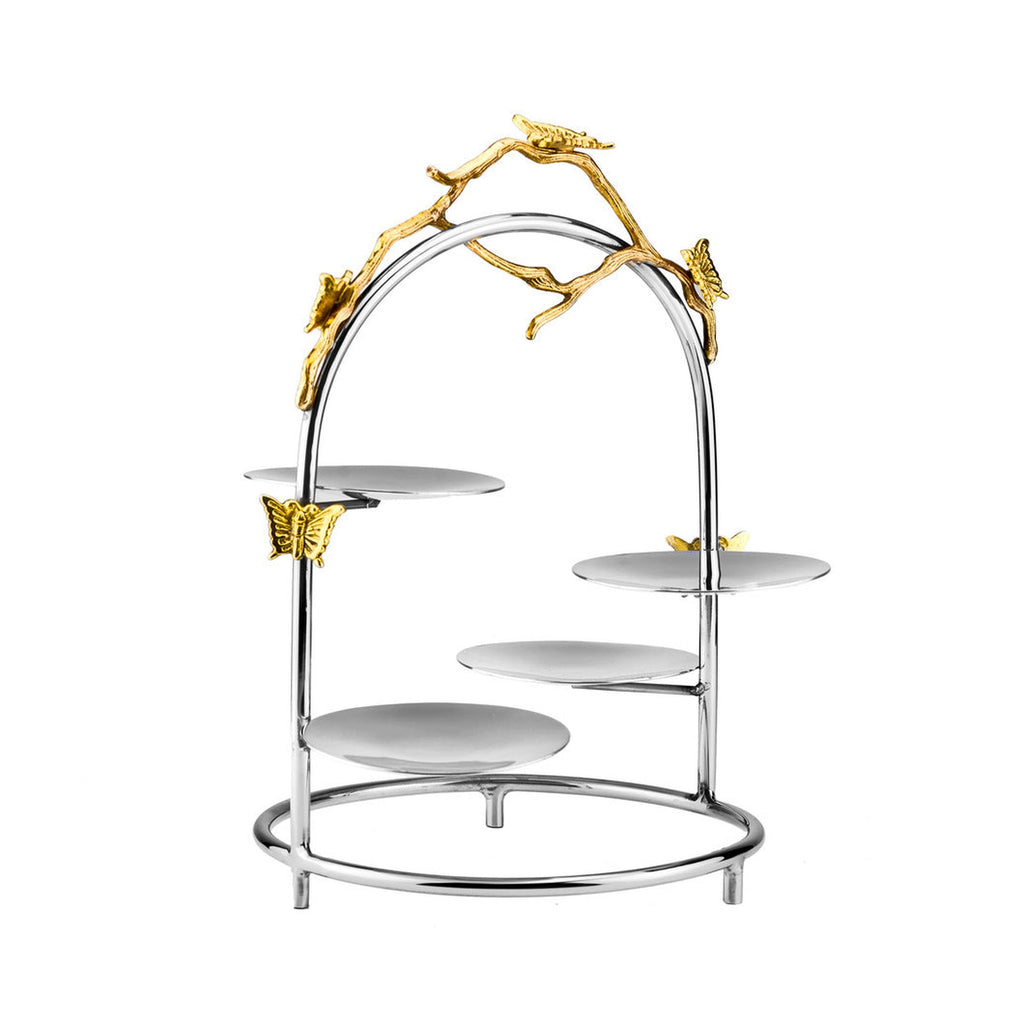 Butterfly Tiered Pastry Stand godinger
