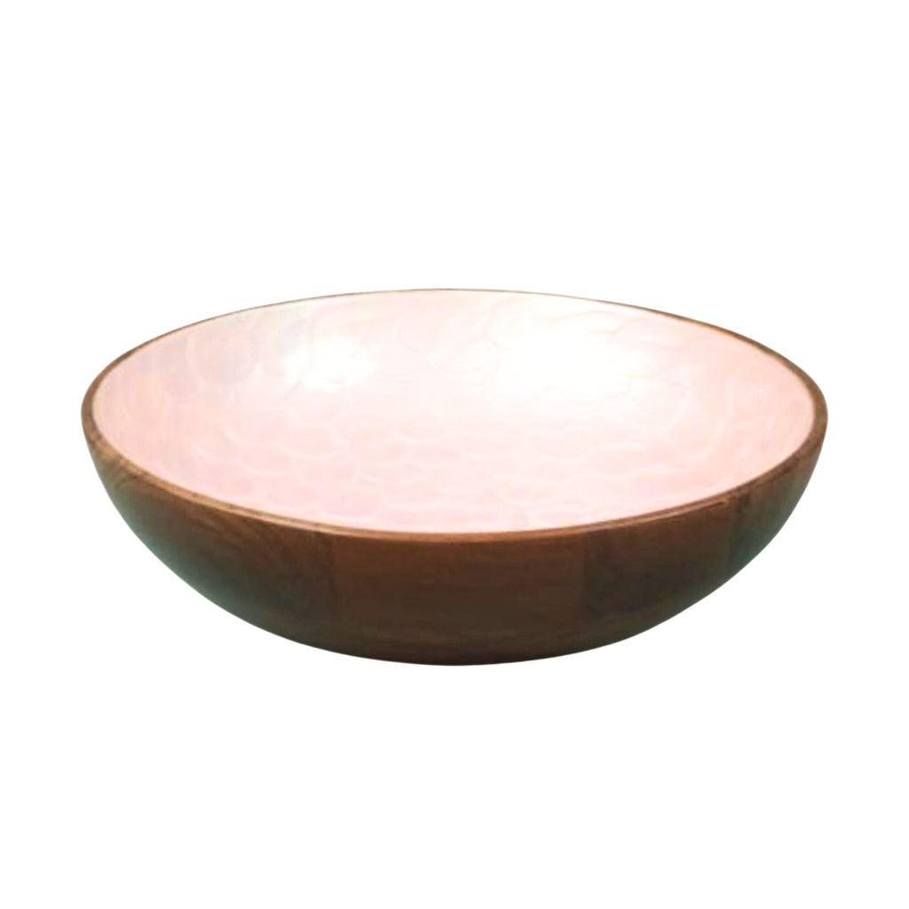 Capri Pink Serving Bowl godinger