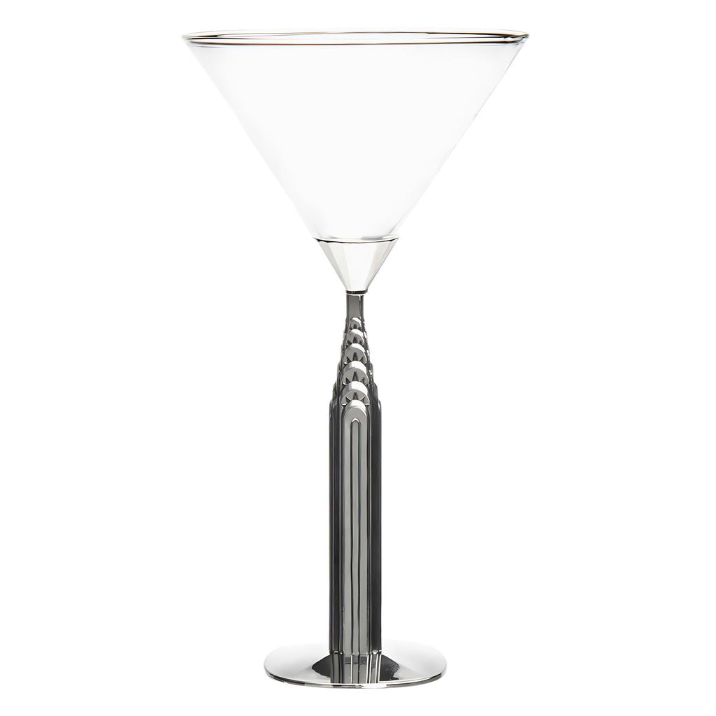 Landmark Chrysler Martini Godinger All Glassware, All Glassware & Barware, Chrysler Building, Glassware & Barware, Landmark, Martini, Martini & Coupes, New York, NY