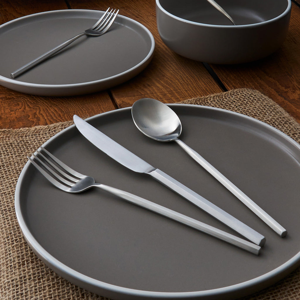 Sayville Speckled Dovetail Stoneware 12 Piece Dinnerware Set, Service for 4 Godinger 12 Piece Dinnerware Set, Dinnerware, Dinnerware Set, Everyday Dinnerware, Speckled, Stoneware, Stoneware Dinnerware Godinger