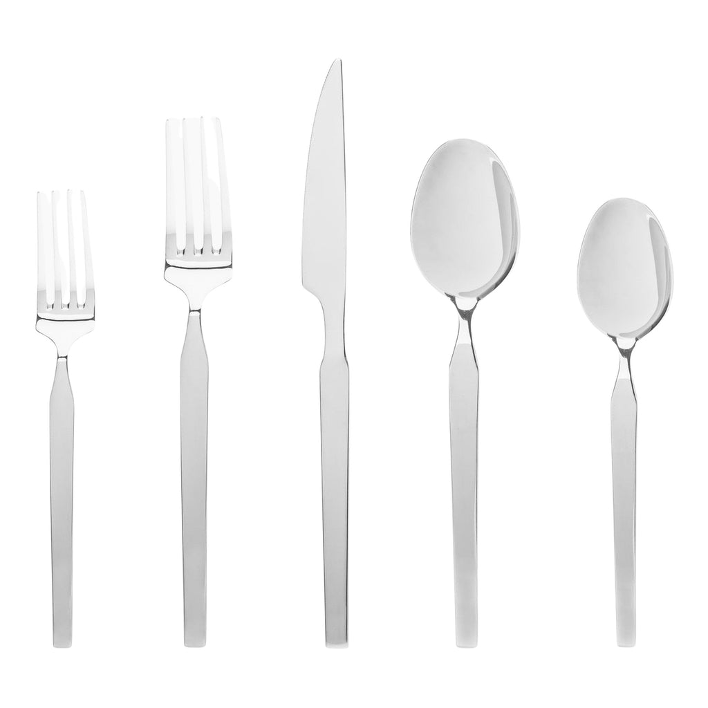 Podium Mirrored 18/10 Stainless Steel 20 Piece Flatware Set, Service For 4 Godinger 18/10 Stainless Steel, 18/10 Stainless Steel Flatware, 20 Piece Set, All Flatware & Serveware, Flatware Set, Flatware Sets, Podium, Service For 4, Stainless Steel, Tableware