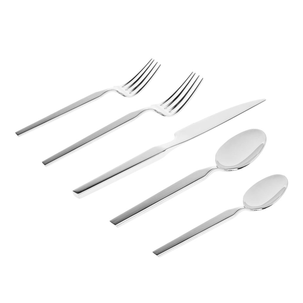 Podium Mirrored 18/10 Stainless Steel 20 Piece Flatware Set, Service For 4 Godinger 18/10 Stainless Steel, 18/10 Stainless Steel Flatware, 20 Piece Set, All Flatware & Serveware, Flatware Set, Flatware Sets, Podium, Service For 4, Stainless Steel, Tableware