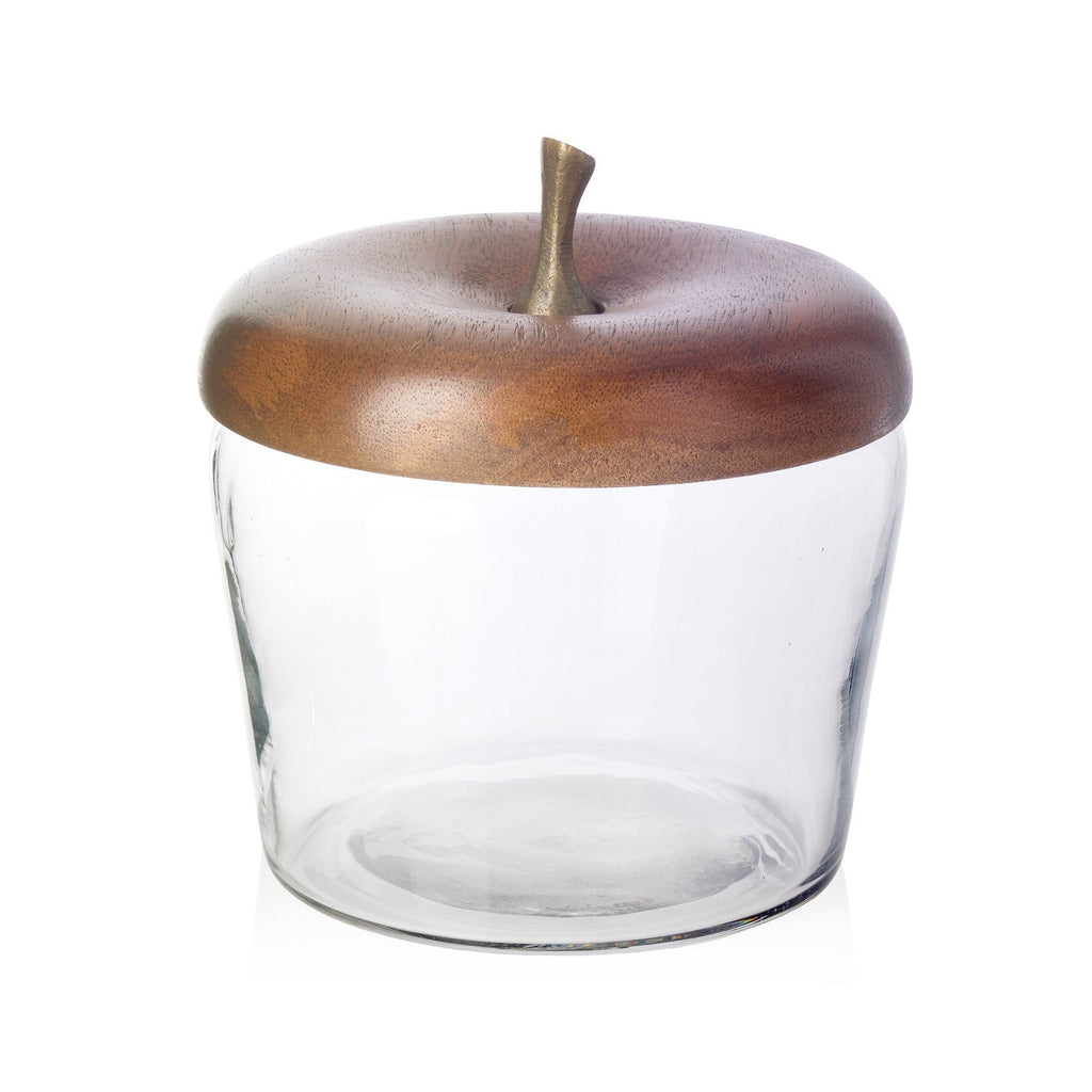 Apple Storage Canister Godinger All Kitchen, Apple, Canister, Clear, Kitchen Storage, Storage, Storage Jar