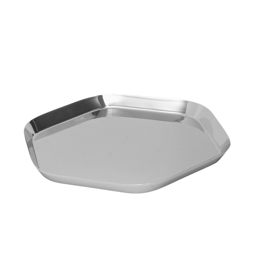 Auburn Small Organic Stainless Steel Tray Godinger All Kitchen, Auburn, Auburn Tray, Kitchen, Serving Trays, Stainless, Stainless Steel, Tray, Trays