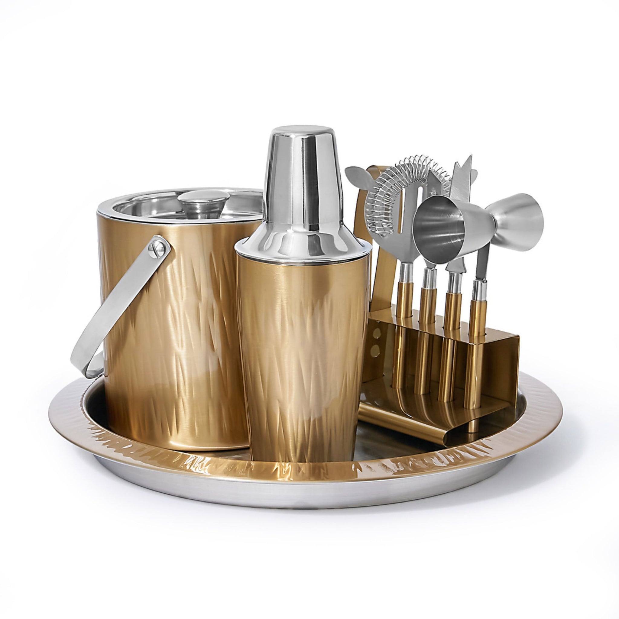 Aztec Gold 9 Piece Bar Tool Set – Godinger