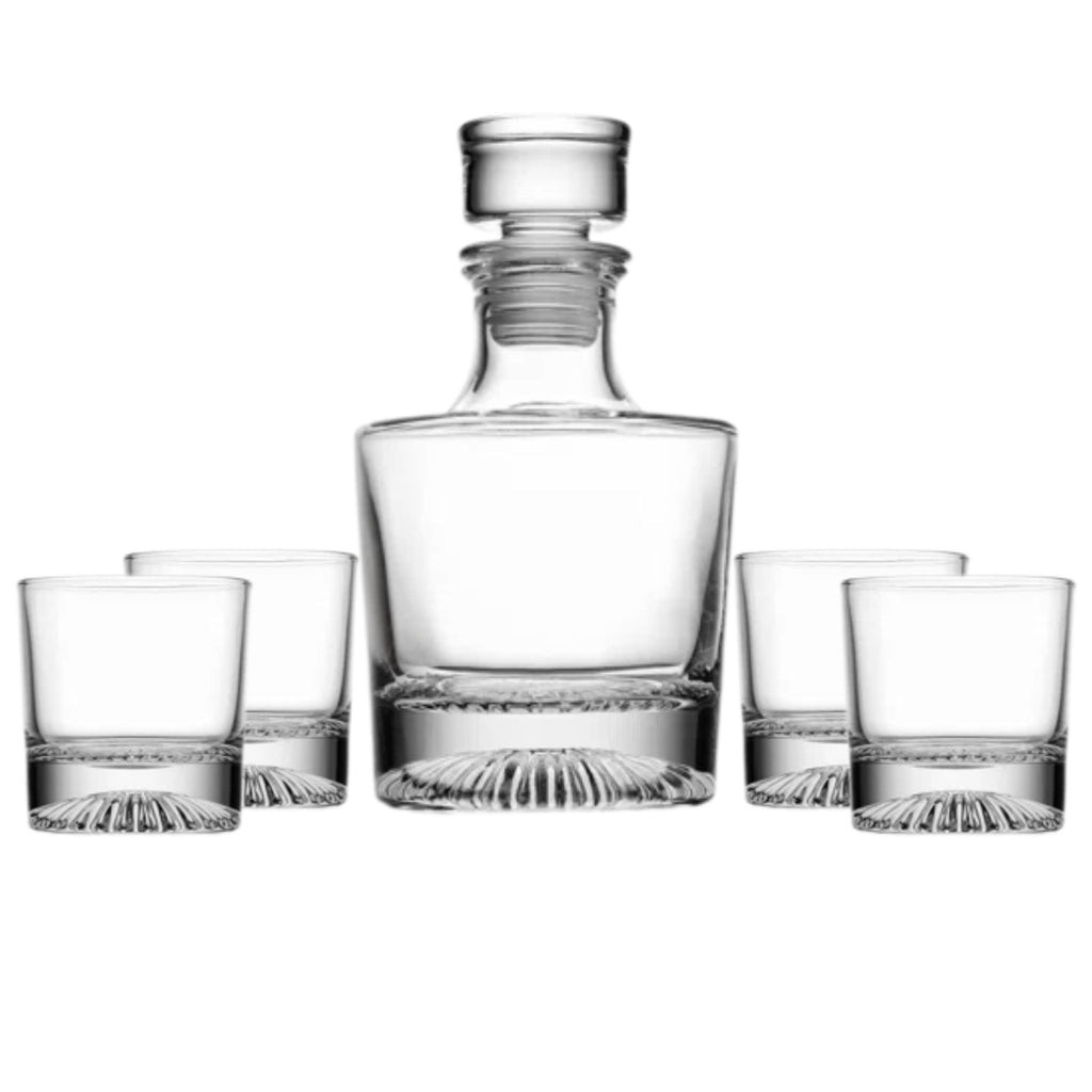 Chill 5 Piece Whiskey Decanter Set Godinger All Glassware, All Glassware & Barware, Chill, Chill 5 Piece Whiskey Decanter Set, Decanter, Decanter & Decanter Sets, Whiskey Decanter