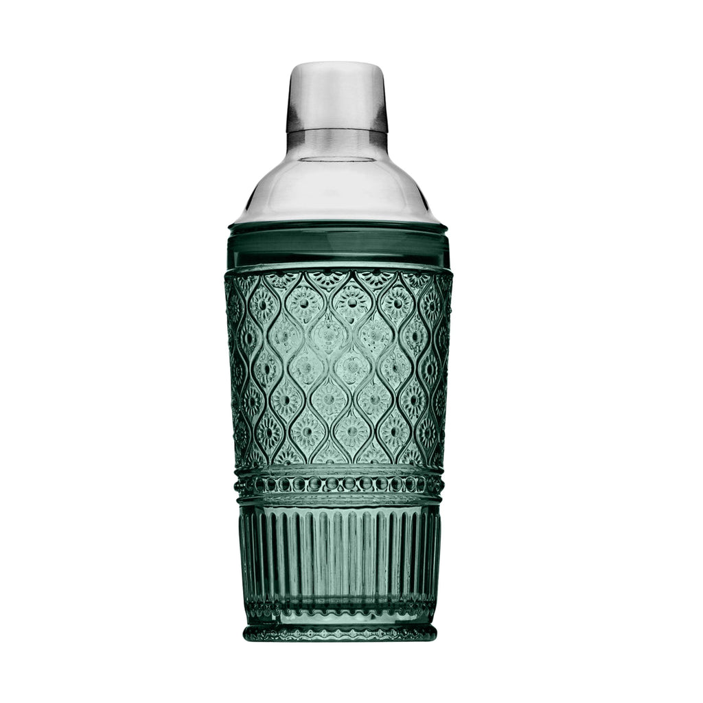 Claro Dark Green Cocktail Shaker Godinger Claro, Claro Dark Green, Claro Shaker, Clear, Cocktail Shaker, Dark Green, Glassware & Barware, Shaker