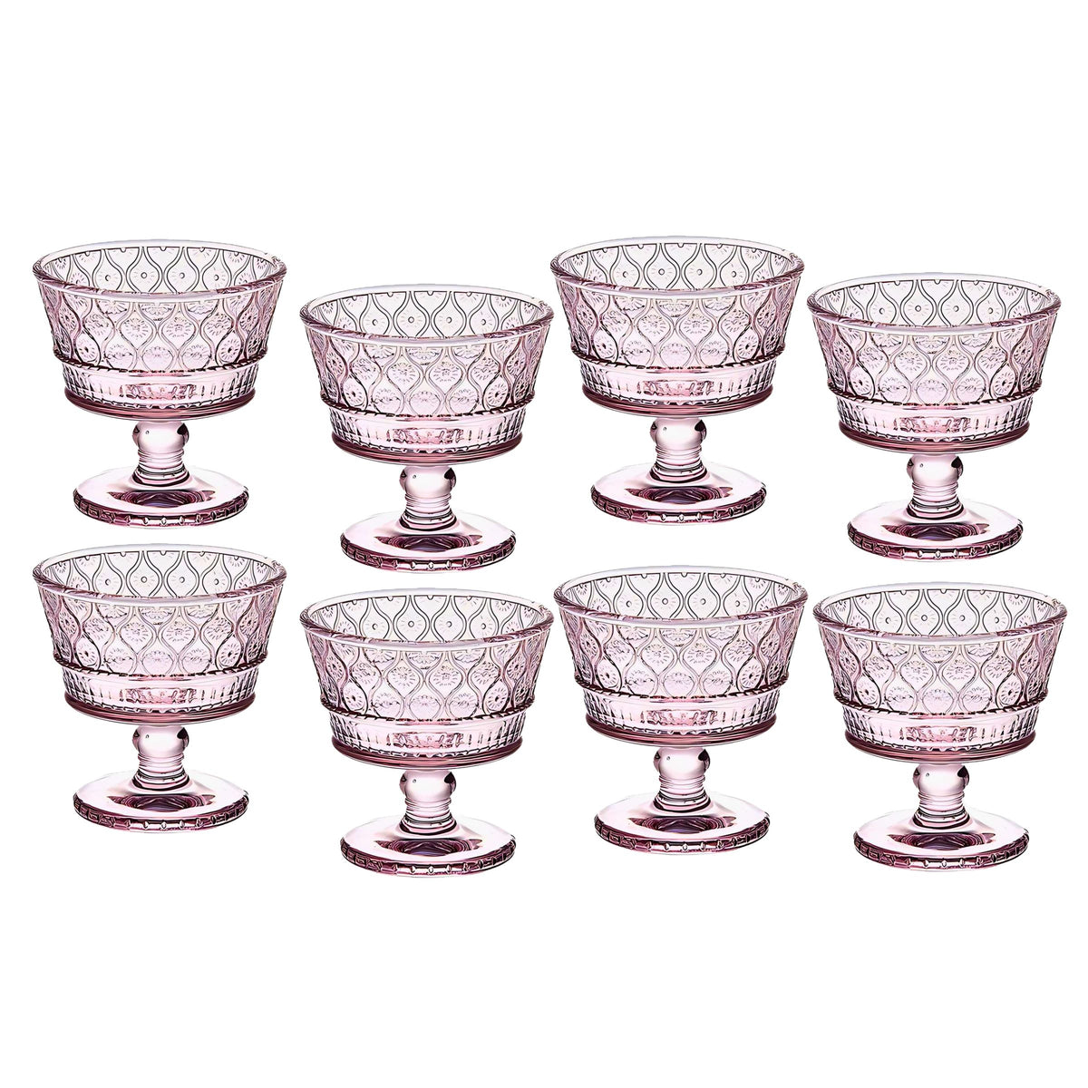 Claro Pink 8 Piece Taster Set – Godinger