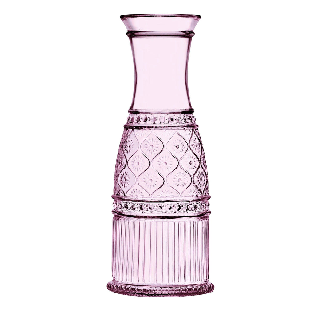 Claro Pink Carafe Godinger All Barware, All Glassware, All Glassware & Barware, Beverage Dispenser, Carafe, Claro, Pink, Pink Carafe, Pink Claro