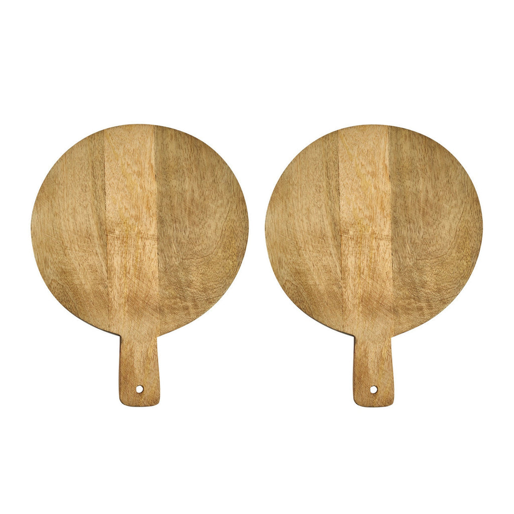 Claro Round Paddle Board Set Godinger Acacia Wood, All Kitchen, Cheese Board, Claro, Entertaining, Kitchen Tools, Serving, Serving & Cheese Boards, Serving Board, Serving Platter, Wood