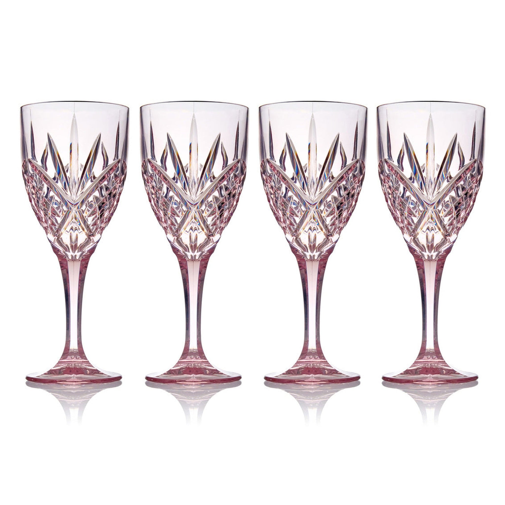 best brushes to paint wine glasses Christmas Wine Glasses - Set of 2 Stemless - Hand Painted
