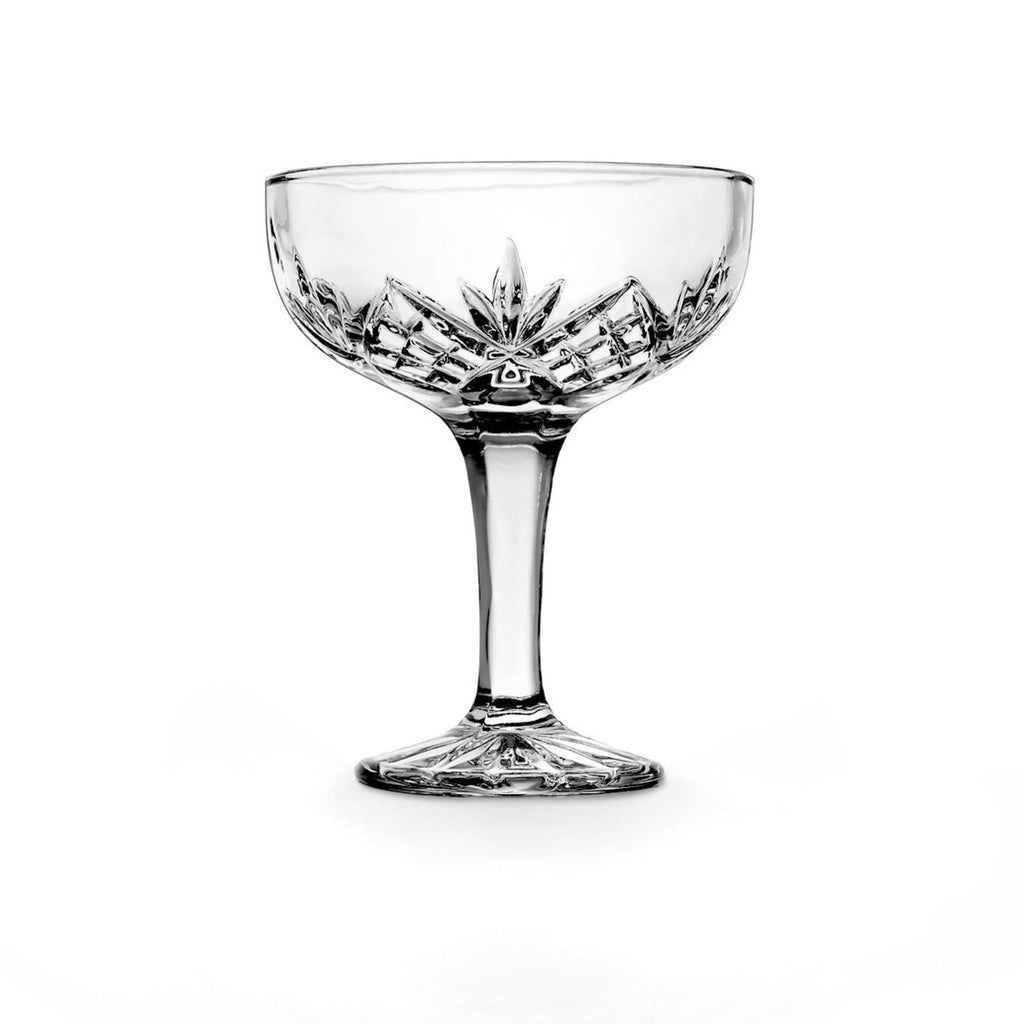 Dublin Champagne Coupe, Set of 4 Godinger All Barware, All Glassware, All Glassware & Barware, Clear, Crystal, Cut Crystal, Dublin, Dublin Crystal, Dublin Glassware, Martini & Coupes