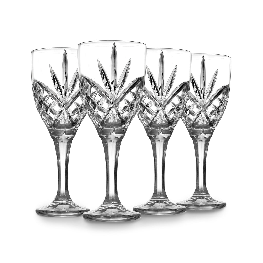 Dublin Crystal 12 Piece Double Old Fashion, Goblet, & Highball Glassware Set Godinger All Glassware, All Glassware & Barware, DOF, DOF & Highball, Dublin, Dublin Crystal, Dublin Glassware Godinger