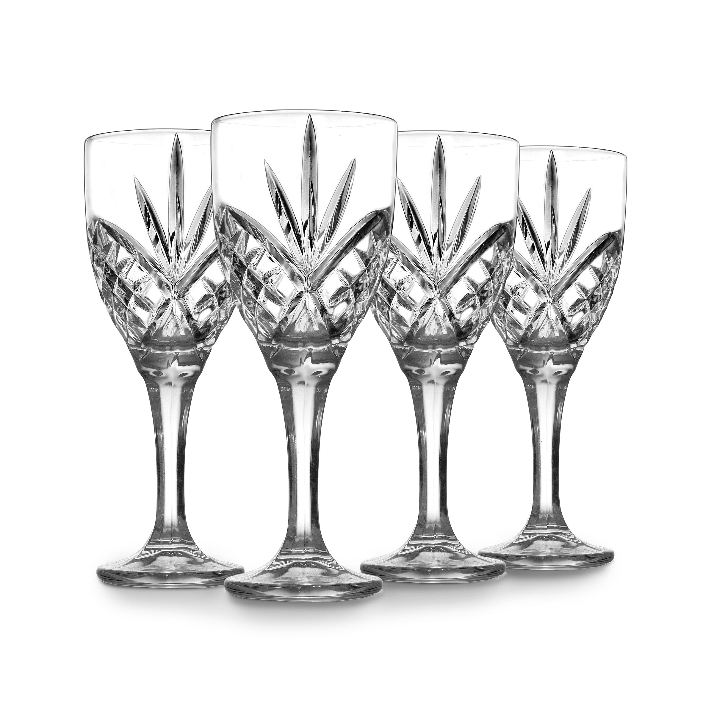 Dublin Crystal Goblet, Set of 4