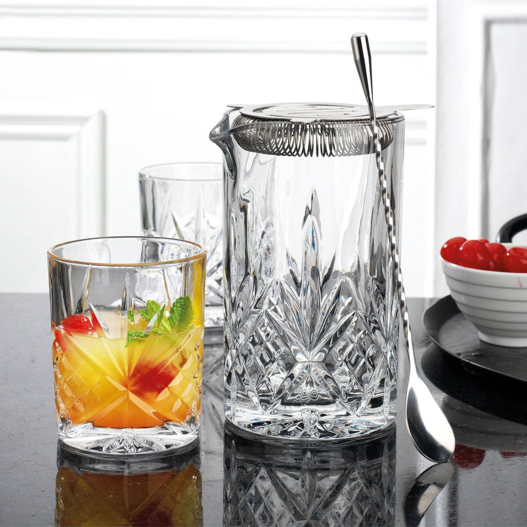 Dublin Crystal 6 Piece Mixing Pitcher Set Godinger All Glassware, All Glassware & Barware, Barware Sets, Barware Tools, Cut Crystal, Dublin, Dublin Crystal, Dublin Glassware, Glassware & Bareware, Pitcher