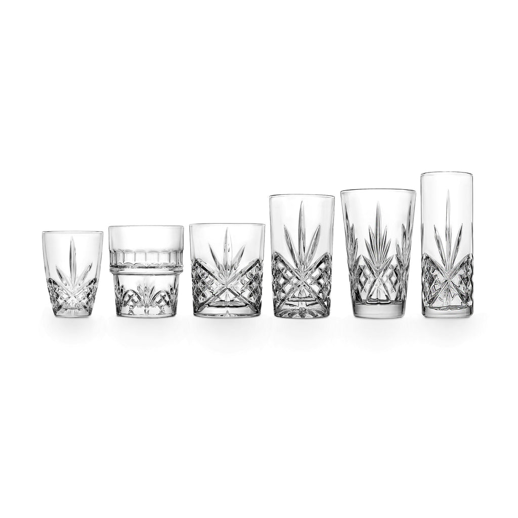Dublin Crystal All Purpose, Set of 4 Godinger All Barware, All Glassware, All Glassware & Barware, All Purpose, Barware, Clear, Cut Crystal, DOF & Highball, Drinkware, Dublin, Dublin Crystal, Dublin Glassware, Entertaining, Glassware, Highball, Highball Set