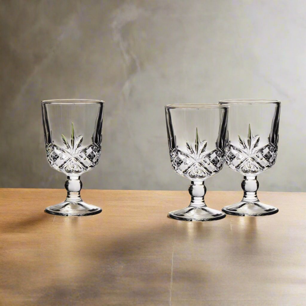 Dublin Crystal Cordial, Set of 4 Godinger All Barware, All Glassware, All Glassware & Barware, Cut Crystal, Dublin, Dublin Glassware, Glassware & Bareware, Shot Glasses