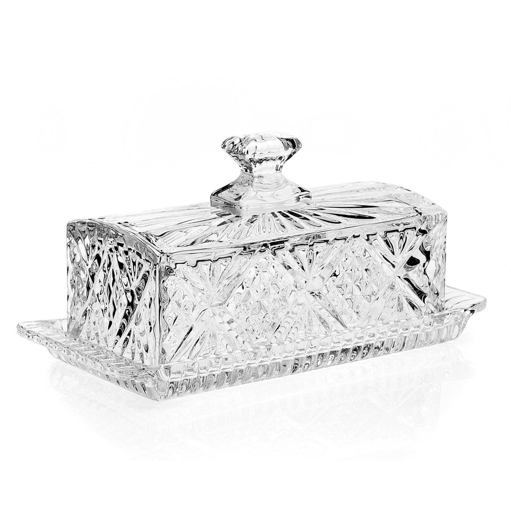 Dublin Crystal Covered Butter Dish Godinger All Kitchen, Butter Dish, Dublin, Dublin Crystal, Dublin Kitchen, Kitchen, Kitchen Storage