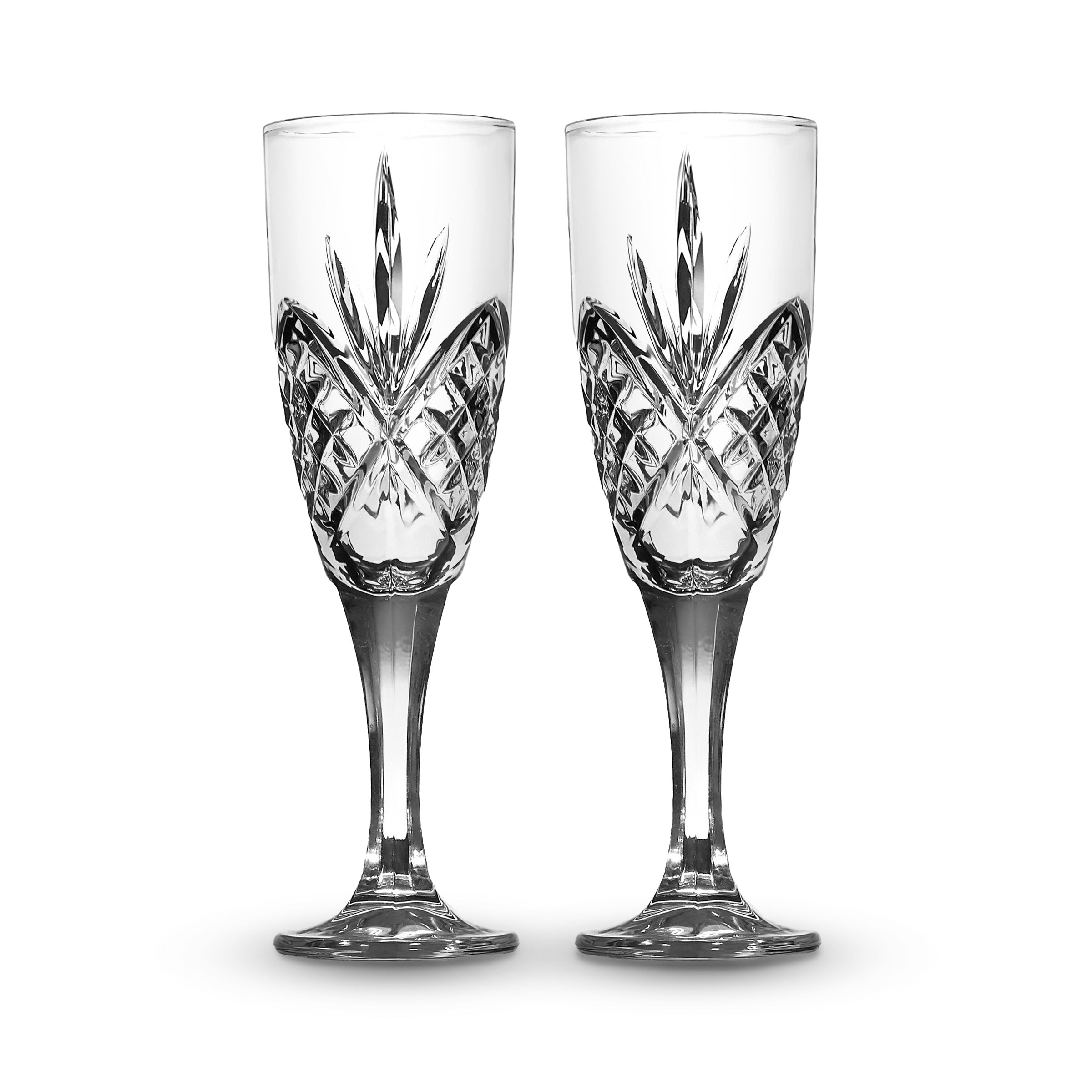 Dublin Crystal Flute Set of Two