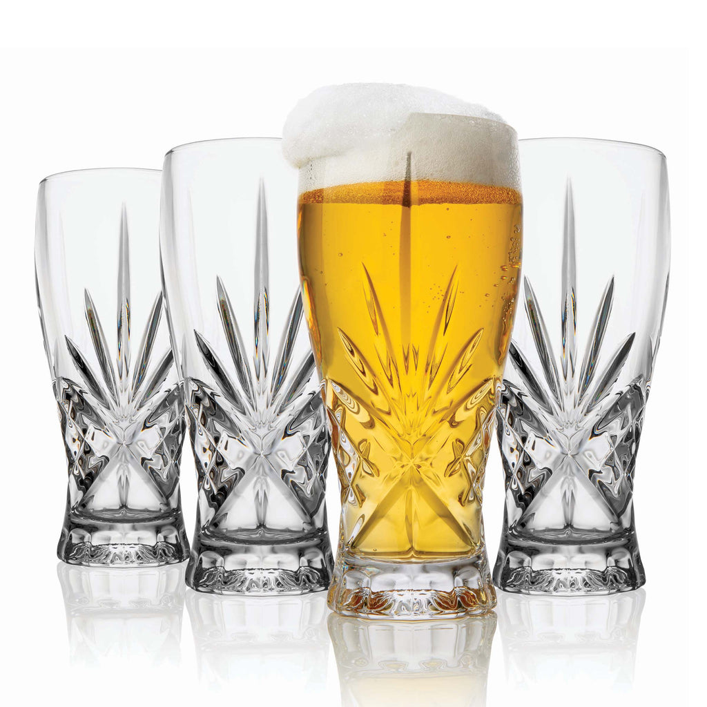 Dublin Crystal Pint, Set of 4 Godinger All Barware, All Glassware, All Glassware & Barware, Barware, Cut Crystal, DOF & Highball, Drinkware, Dublin, Dublin Crystal, Dublin Glassware, Glassware, Highball, Highball Set, Pilsner, Pilsner Glass, Pint, Pint Glass, Tulip Pint, Tulip Pint Glass