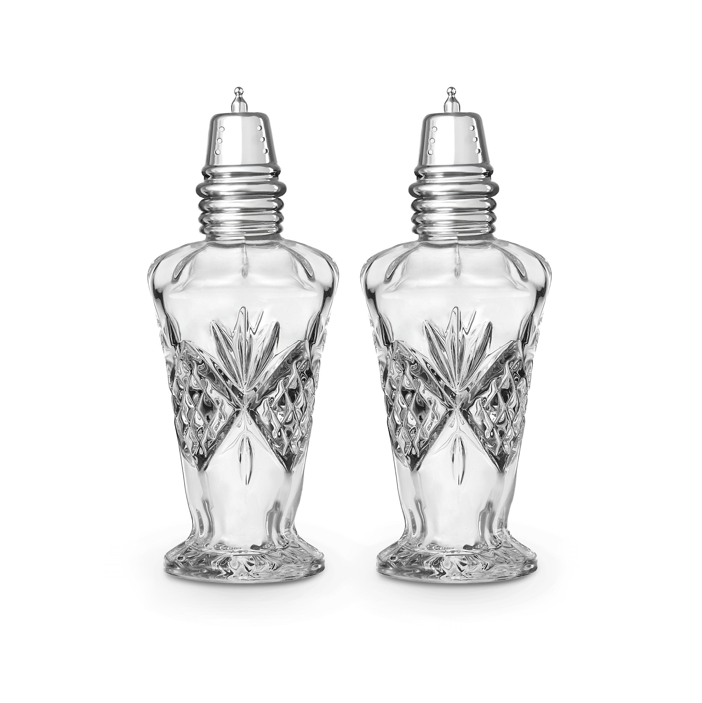 Dublin Crystal Salt & Pepper Shaker Set
