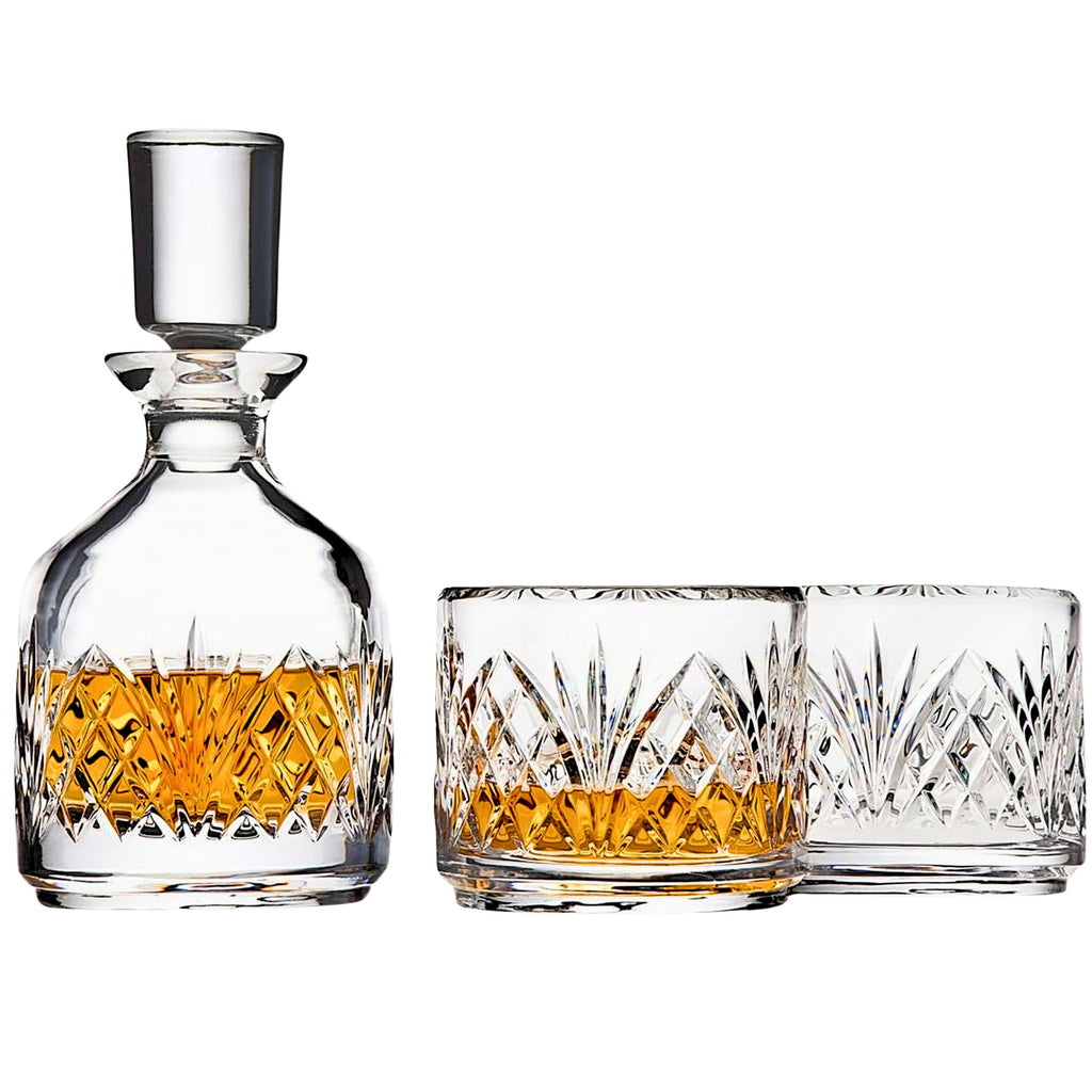 Dublin Crystal Stacking Decanter Godinger All Glassware, All Glassware & Barware, Decanter, Decanter & Decanter Sets, Dublin, Dublin Glassware